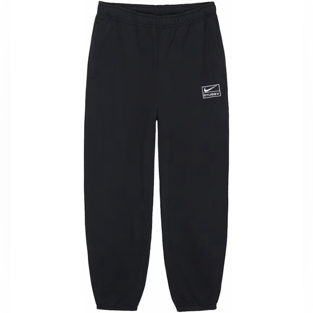 Nike x Stussy Jogger Sweatpants in Black Size Medium Gender Inclusive Men Women